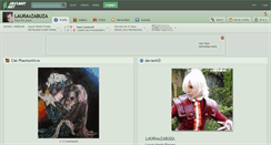 Desktop Screenshot of lauraxzabuza.deviantart.com