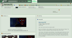 Desktop Screenshot of moonsong-wolf.deviantart.com