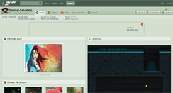 Desktop Screenshot of eternal-salvation.deviantart.com