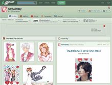 Tablet Screenshot of narkalmasy.deviantart.com