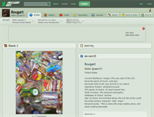 Tablet Screenshot of bougart.deviantart.com