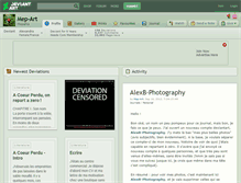 Tablet Screenshot of mep-art.deviantart.com