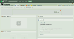 Desktop Screenshot of intheshade.deviantart.com