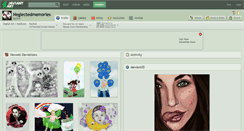 Desktop Screenshot of neglectedmemories.deviantart.com