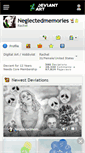 Mobile Screenshot of neglectedmemories.deviantart.com