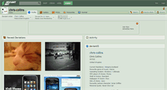 Desktop Screenshot of chris-collins.deviantart.com