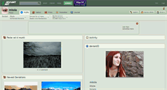 Desktop Screenshot of missia.deviantart.com