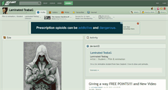 Desktop Screenshot of laminated-teabag.deviantart.com