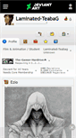 Mobile Screenshot of laminated-teabag.deviantart.com