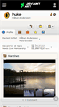Mobile Screenshot of huke.deviantart.com