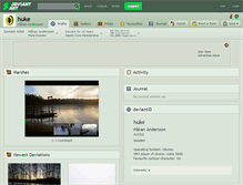 Tablet Screenshot of huke.deviantart.com