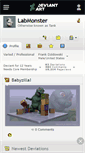 Mobile Screenshot of labmonster.deviantart.com