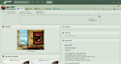 Desktop Screenshot of gon1387.deviantart.com