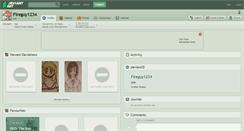 Desktop Screenshot of fireguy1234.deviantart.com