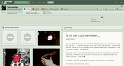 Desktop Screenshot of chained-up.deviantart.com