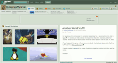 Desktop Screenshot of cheesenessthegreat.deviantart.com