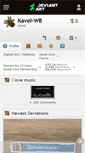 Mobile Screenshot of kavel-wb.deviantart.com