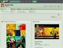 Tablet Screenshot of miyukiuchiha.deviantart.com
