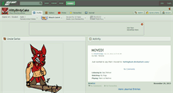 Desktop Screenshot of kittybirdycake.deviantart.com