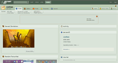 Desktop Screenshot of conheo.deviantart.com