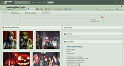 Desktop Screenshot of infectingthecrypts.deviantart.com