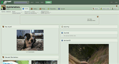 Desktop Screenshot of mulevariations.deviantart.com