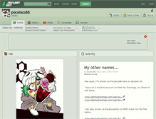 Tablet Screenshot of pocoloco88.deviantart.com