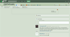 Desktop Screenshot of fluffytheporcupine.deviantart.com