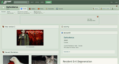 Desktop Screenshot of darkceberus.deviantart.com