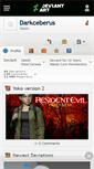 Mobile Screenshot of darkceberus.deviantart.com