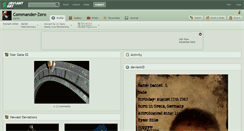 Desktop Screenshot of commander-zero.deviantart.com