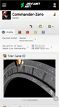 Mobile Screenshot of commander-zero.deviantart.com