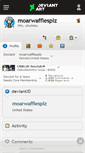 Mobile Screenshot of moarwafflesplz.deviantart.com