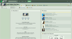 Desktop Screenshot of leaf-hidden-fanclub.deviantart.com