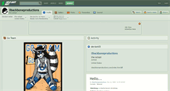 Desktop Screenshot of 0backboneproductions.deviantart.com
