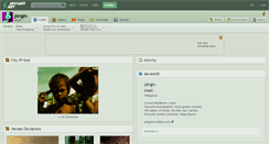Desktop Screenshot of pingm.deviantart.com