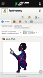 Mobile Screenshot of iamhermy.deviantart.com
