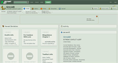 Desktop Screenshot of grovyleb.deviantart.com