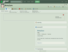 Tablet Screenshot of brony2you.deviantart.com