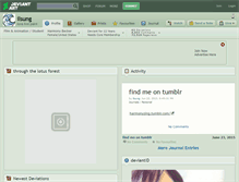 Tablet Screenshot of ilsung.deviantart.com