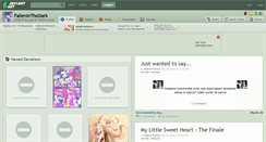 Desktop Screenshot of falleninthedark.deviantart.com