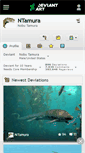 Mobile Screenshot of ntamura.deviantart.com