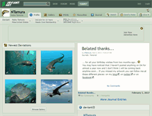 Tablet Screenshot of ntamura.deviantart.com