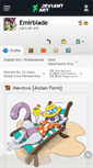 Mobile Screenshot of emirblade.deviantart.com