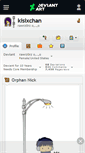 Mobile Screenshot of kisixchan.deviantart.com
