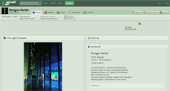 Desktop Screenshot of paragon-pariah.deviantart.com