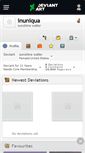 Mobile Screenshot of inuniqua.deviantart.com