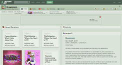 Desktop Screenshot of dreamnorn.deviantart.com