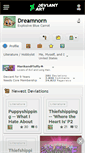 Mobile Screenshot of dreamnorn.deviantart.com