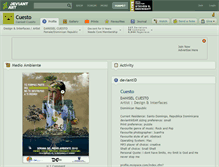 Tablet Screenshot of cuesto.deviantart.com